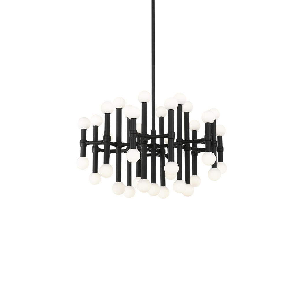 Kuzco Lighting Inc. RIVOLI CH96128-BL Chandelier Traditional - Black