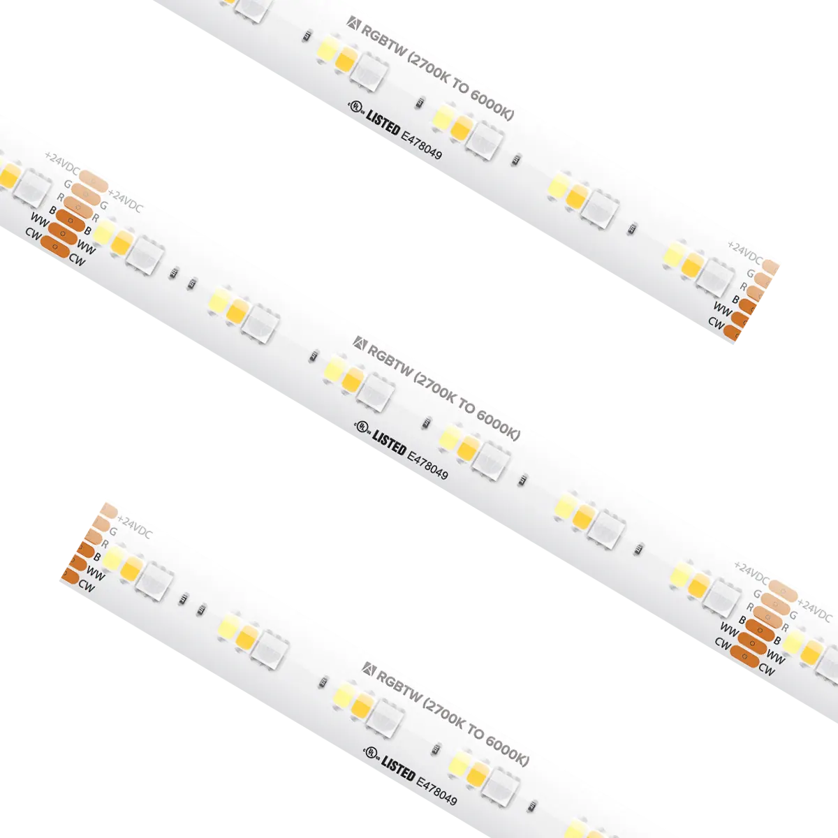 Specification Grade Tape Light IP54 RGBTW Custom Cut