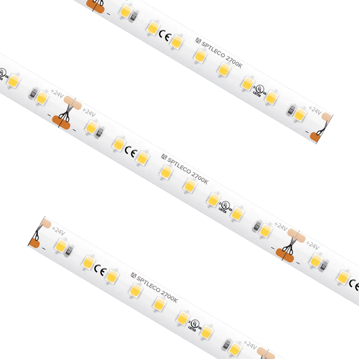 Specification Eco Tape Light IP54 2700K Custom Cut