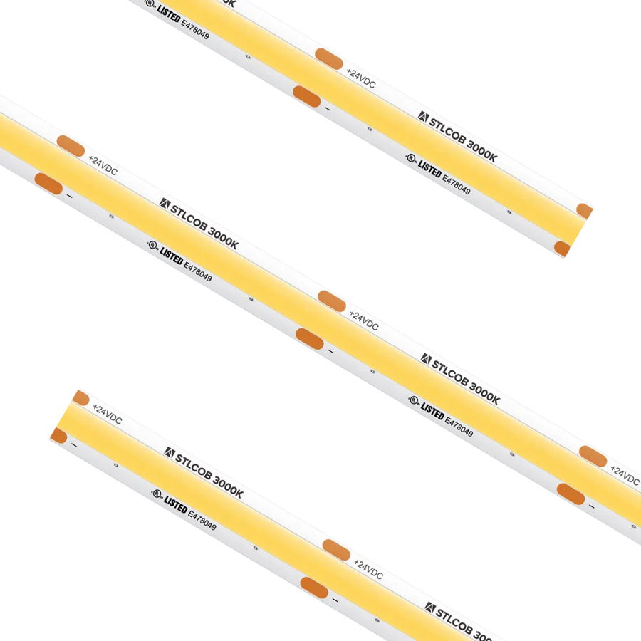 Standard COB Tape Light IP54 3000K Custom Cut