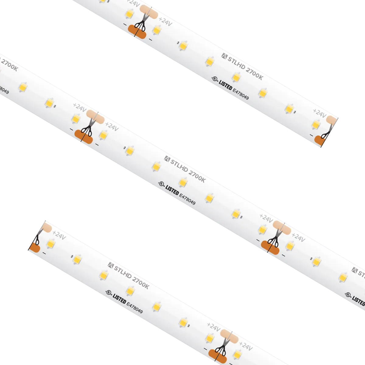 Standard High Density Tape Light IP54 2700K Custom Cut