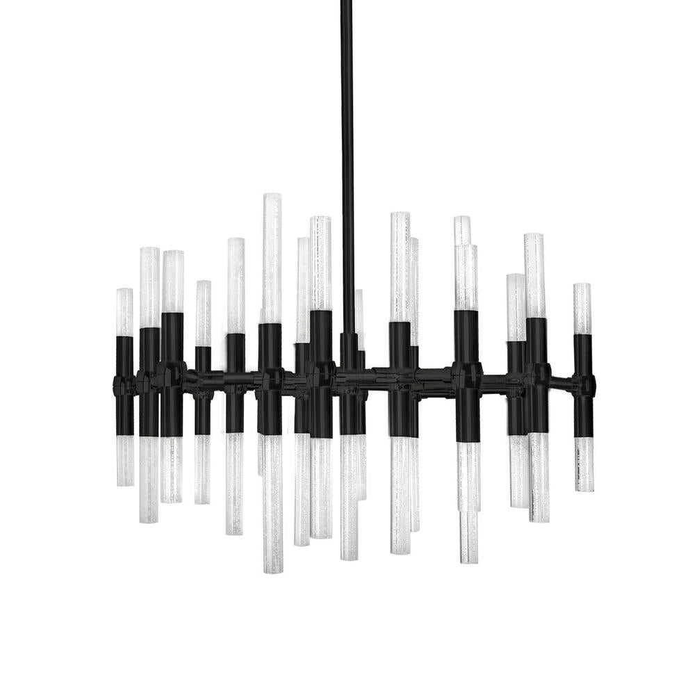 Kuzco Lighting Inc. TURIN CH9628-BL Chandelier Traditional - Black